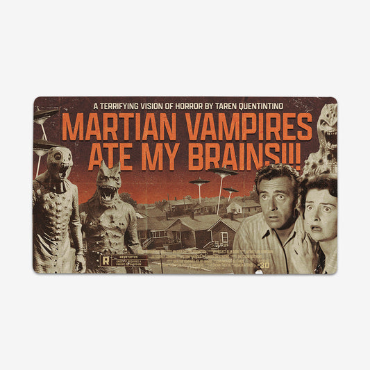 Vampire Martians Ate My Brains Playmat - Premium Playmat from Inked Gaming - Just $34.99! Shop now at Game Crave Tournament Store