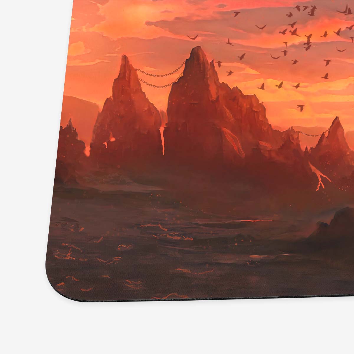 Volcanic Canyon Playmat - Premium Playmat from Inked Gaming - Just $34.99! Shop now at Game Crave Tournament Store