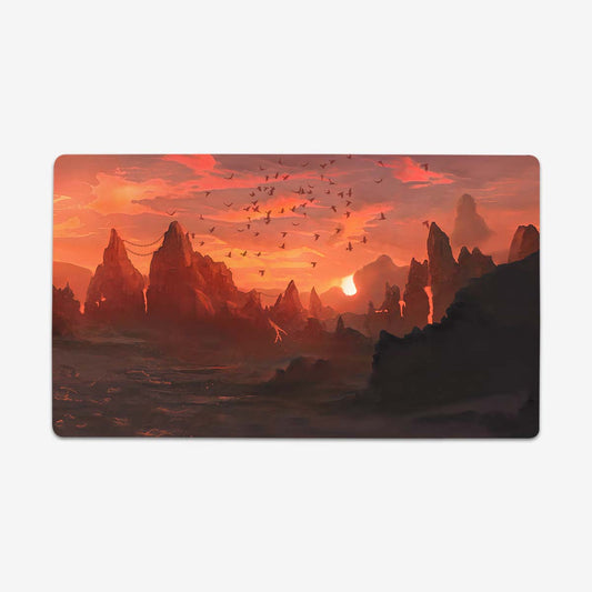 Volcanic Canyon Playmat - Premium Playmat from Inked Gaming - Just $34.99! Shop now at Game Crave Tournament Store