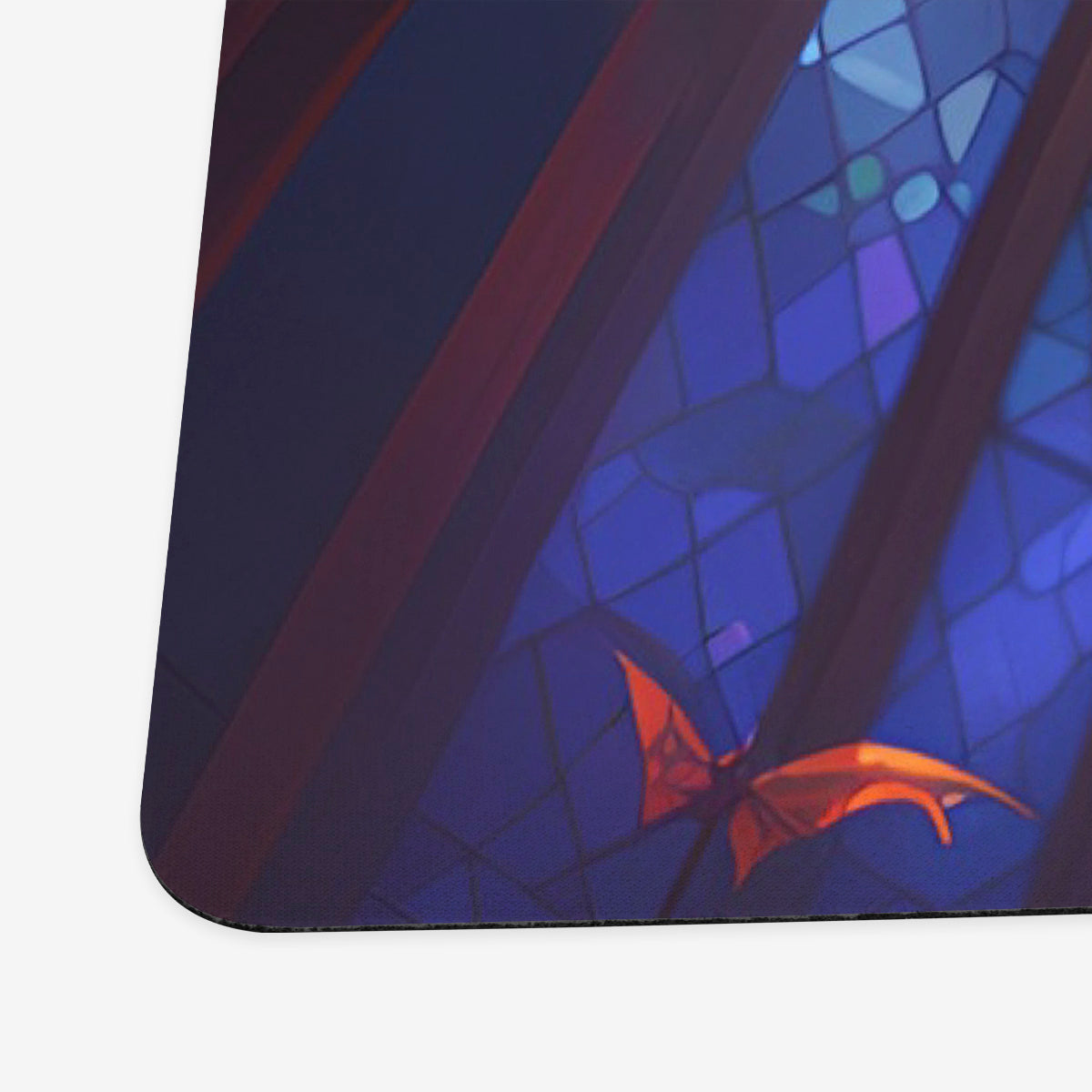 Stained Glass Bat Playmat - Premium Playmat from Inked Gaming - Just $34.99! Shop now at Game Crave Tournament Store
