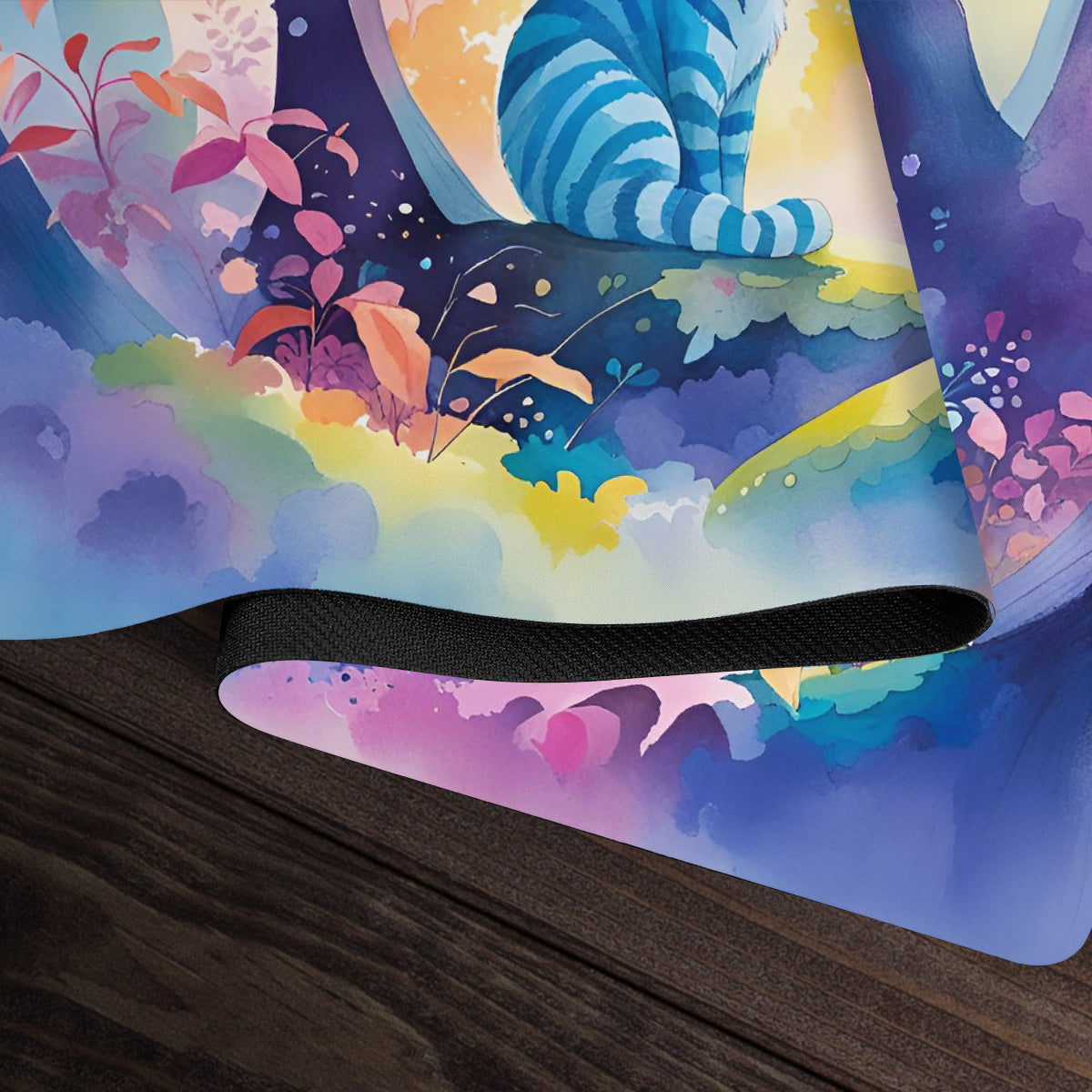 Watercolor Magical Cat Playmat - Premium Playmat from Inked Gaming - Just $34.99! Shop now at Game Crave Tournament Store
