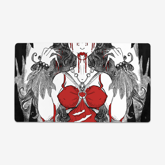 Vampiric Priestess Playmat - Premium Playmat from Inked Gaming - Just $34.99! Shop now at Game Crave Tournament Store