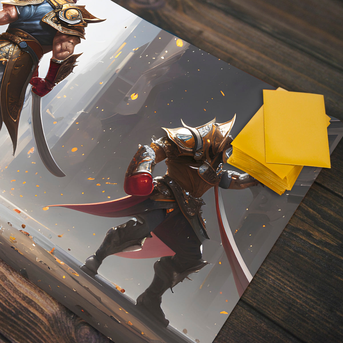 The Two Fight Playmat - Premium Playmat from Inked Gaming - Just $34.99! Shop now at Game Crave Tournament Store