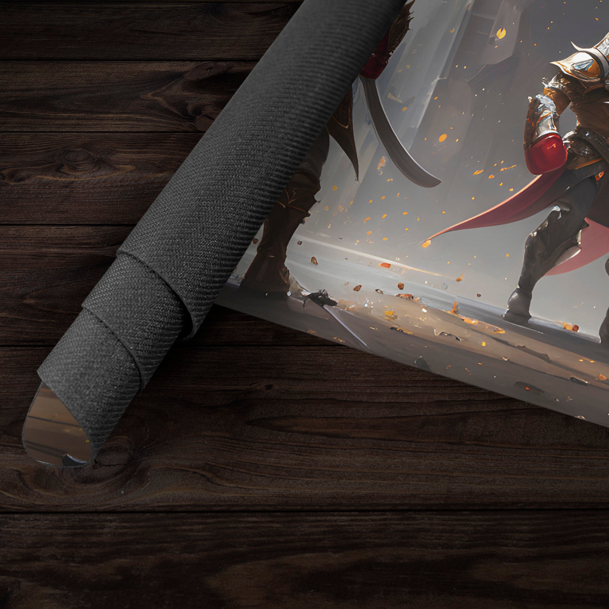 The Two Fight Playmat - Premium Playmat from Inked Gaming - Just $34.99! Shop now at Game Crave Tournament Store