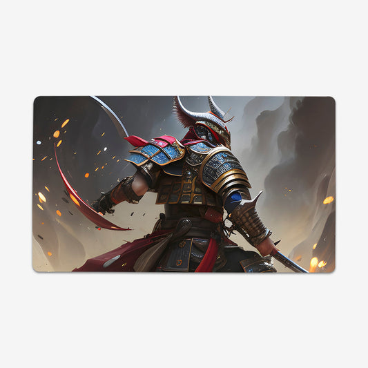 Warrior Pose Playmat - Premium Playmat from Inked Gaming - Just $34.99! Shop now at Game Crave Tournament Store