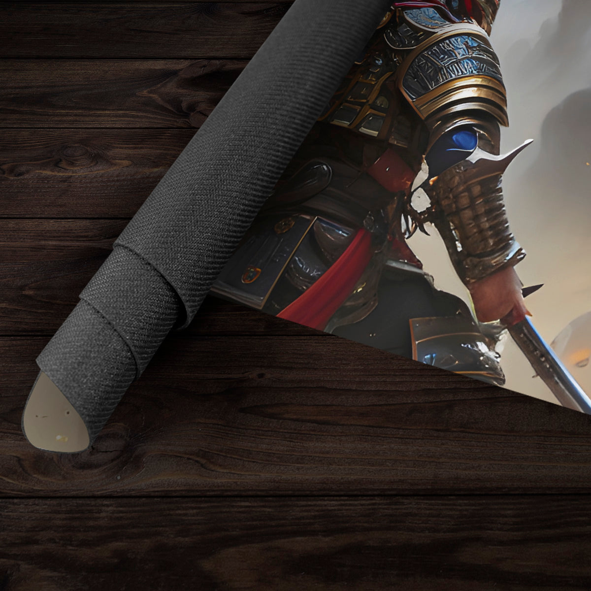 Warrior Pose Playmat - Premium Playmat from Inked Gaming - Just $34.99! Shop now at Game Crave Tournament Store