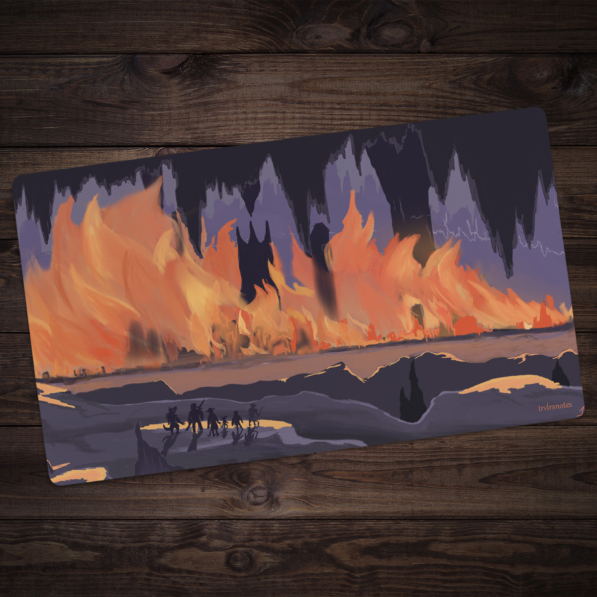 The Underdark Playmat - Premium Playmat from Inked Gaming - Just $34.99! Shop now at Game Crave Tournament Store