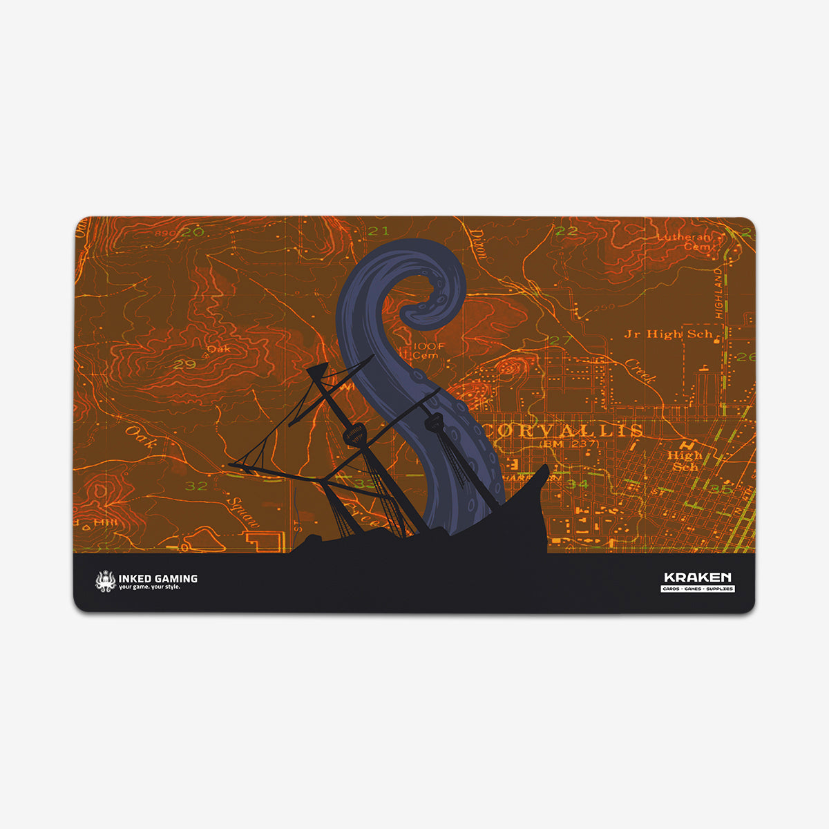 Sunken Ship Playmat - Premium Playmat from Inked Gaming - Just $34.99! Shop now at Game Crave Tournament Store
