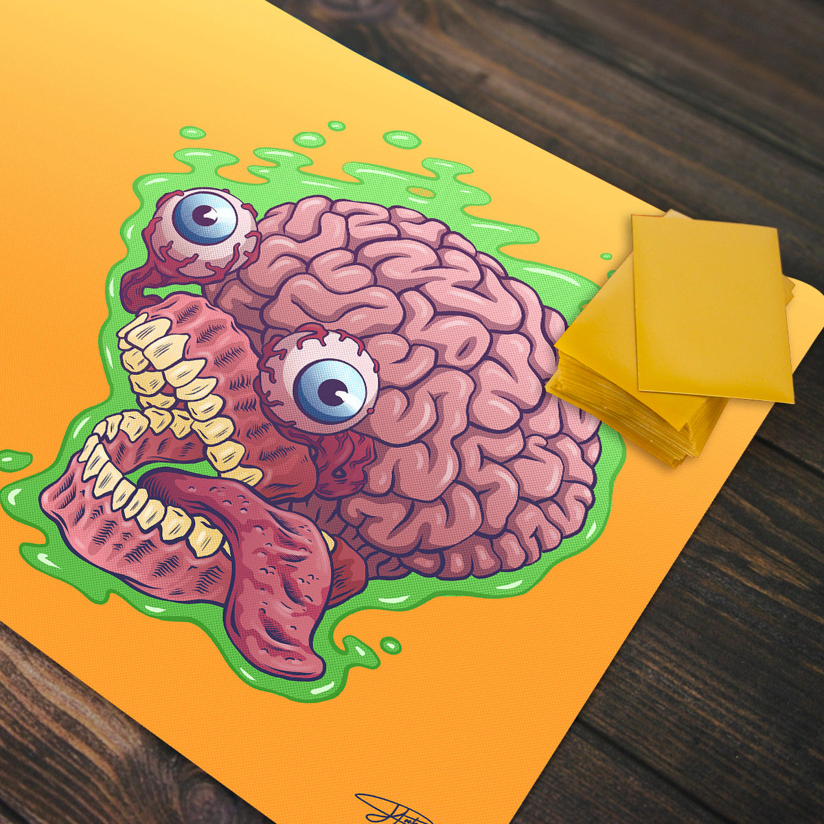 Weird Wally Playmat - Premium Playmat from Inked Gaming - Just $34.99! Shop now at Game Crave Tournament Store