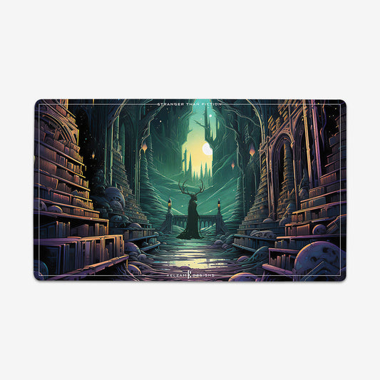 Stranger Than Fiction Playmat - Premium Playmat from Inked Gaming - Just $34.99! Shop now at Game Crave Tournament Store