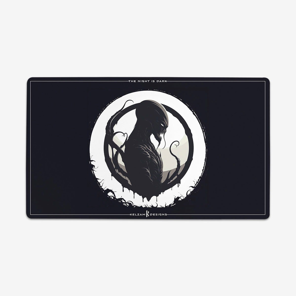 The Night Is Dark Playmat - Premium Playmat from Inked Gaming - Just $34.99! Shop now at Game Crave Tournament Store