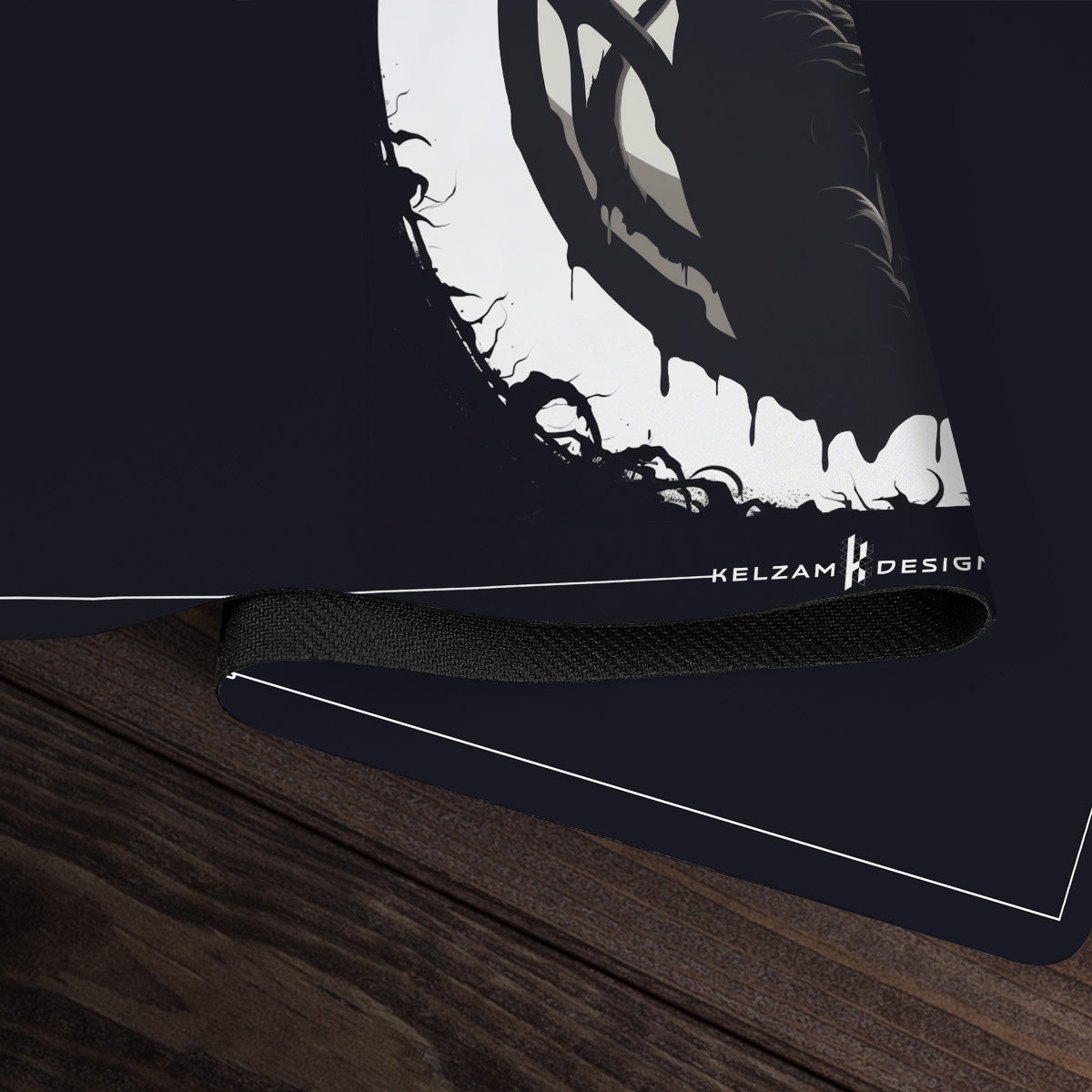 The Night Is Dark Playmat - Premium Playmat from Inked Gaming - Just $34.99! Shop now at Game Crave Tournament Store
