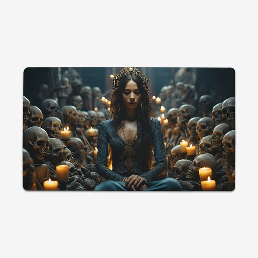 Skull Priestess Playmat - Premium Playmat from Inked Gaming - Just $34.99! Shop now at Game Crave Tournament Store