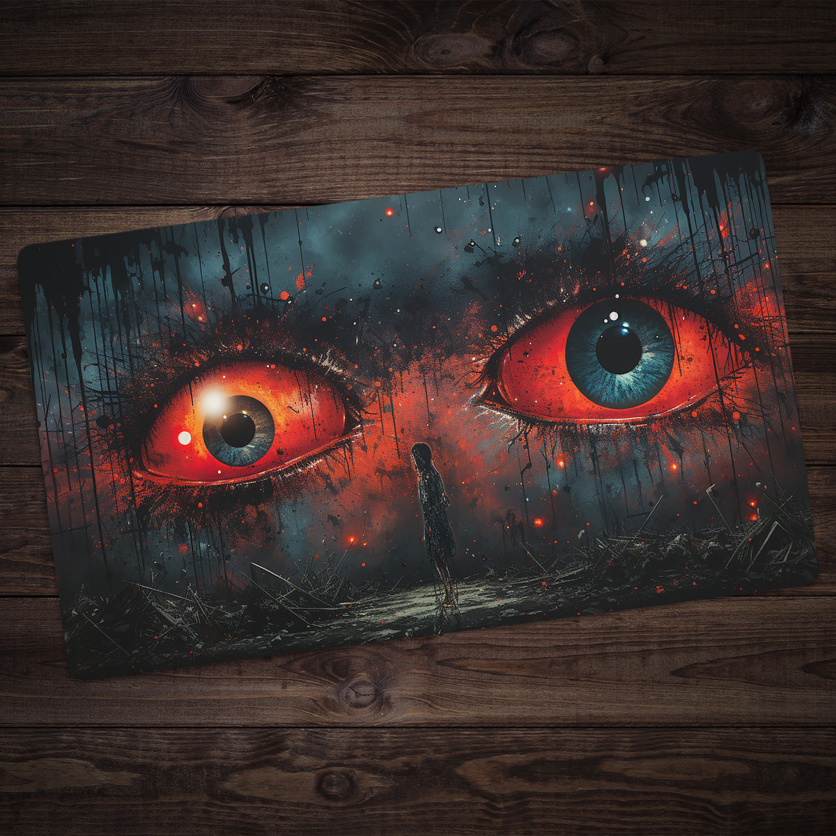 We Are Watching Playmat - Premium Playmat from Inked Gaming - Just $34.99! Shop now at Game Crave Tournament Store