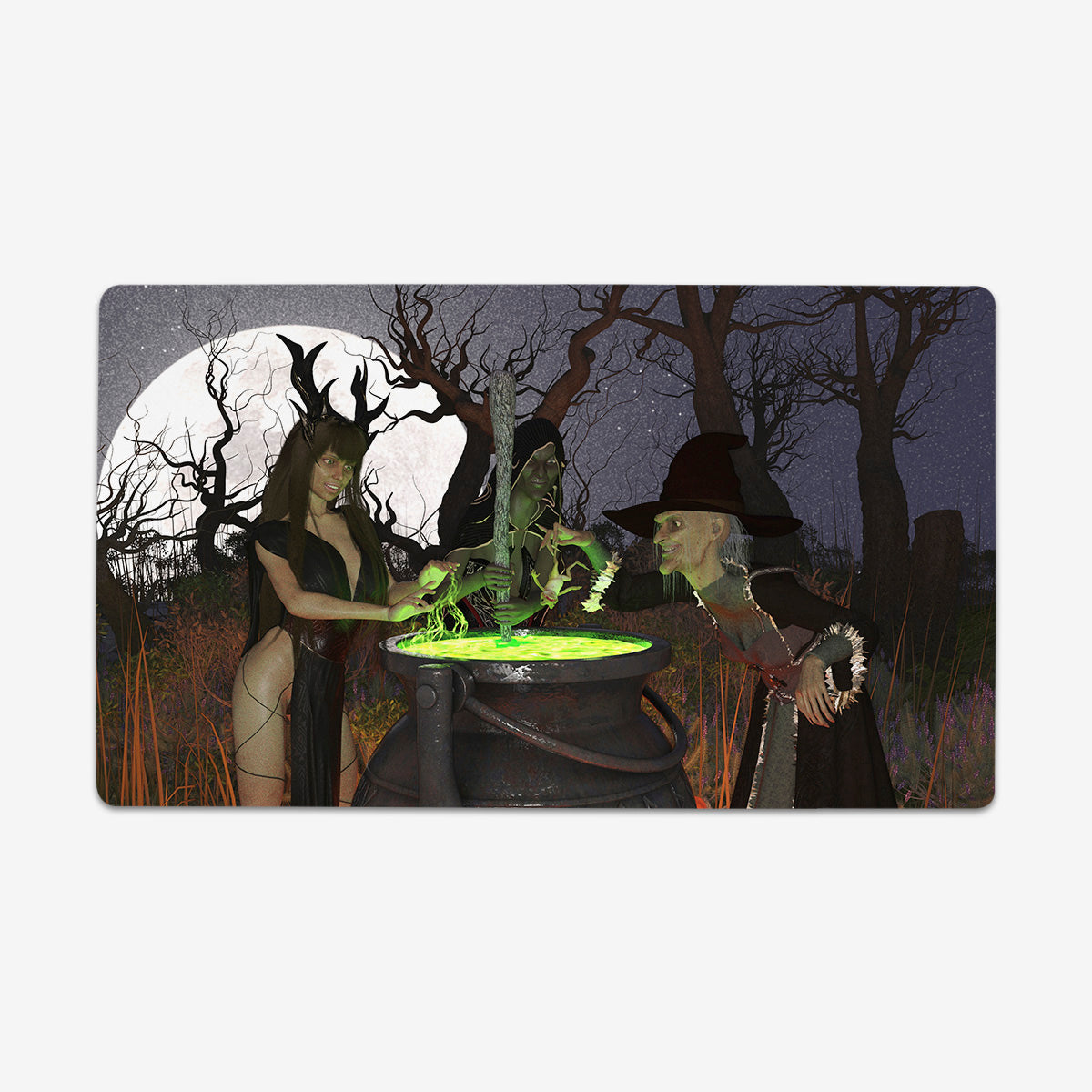 Witches' Brew Playmat - Premium Playmat from Inked Gaming - Just $34.99! Shop now at Game Crave Tournament Store