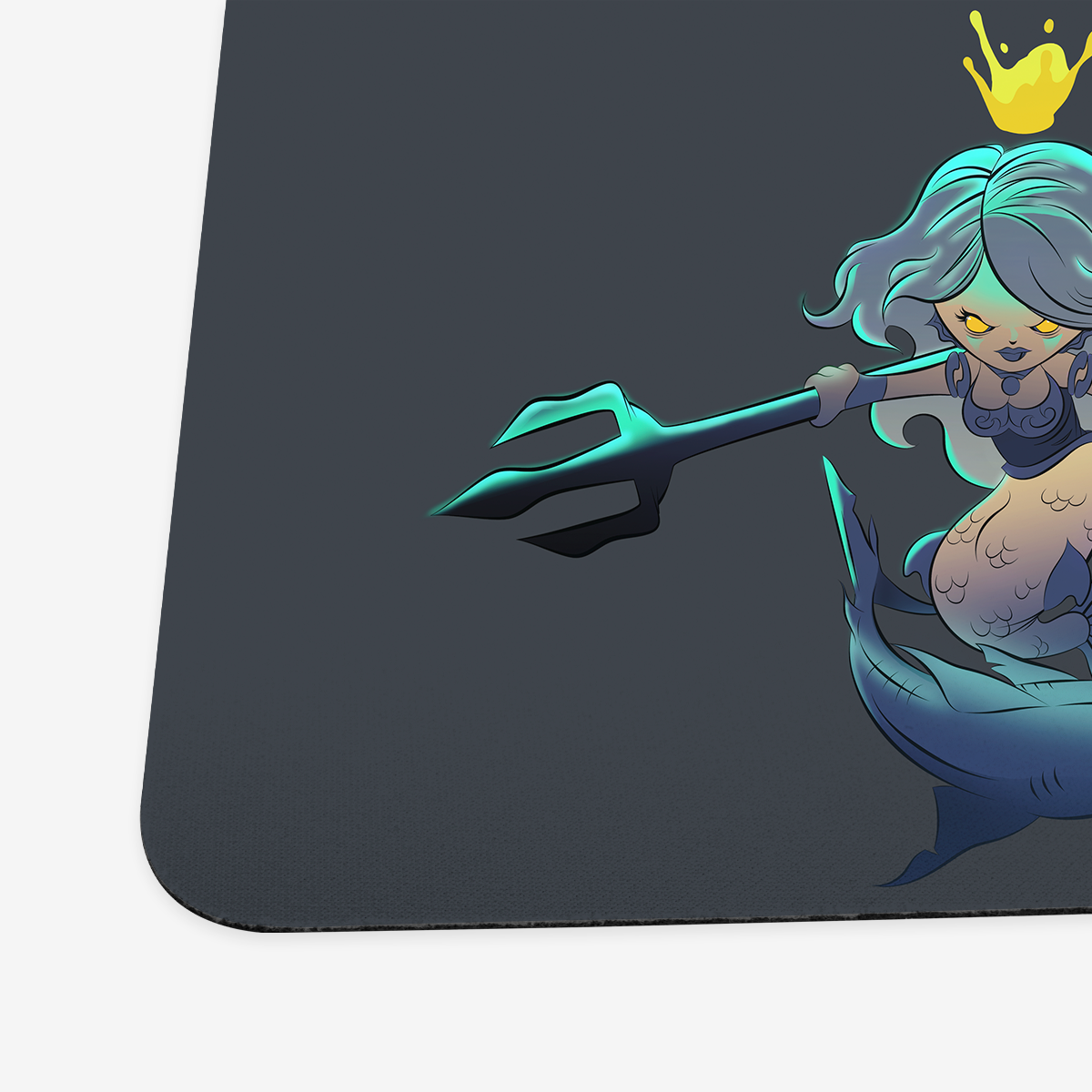 Warrior Mermaid Queen Playmat - Premium Playmat from Inked Gaming - Just $34.99! Shop now at Game Crave Tournament Store