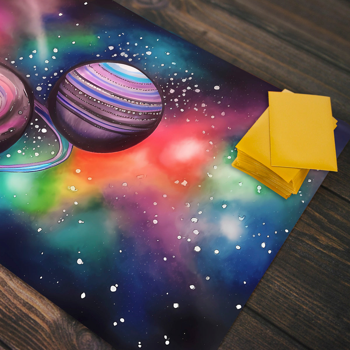 Space Jewels Playmat - Premium Playmat from Inked Gaming - Just $34.99! Shop now at Game Crave Tournament Store