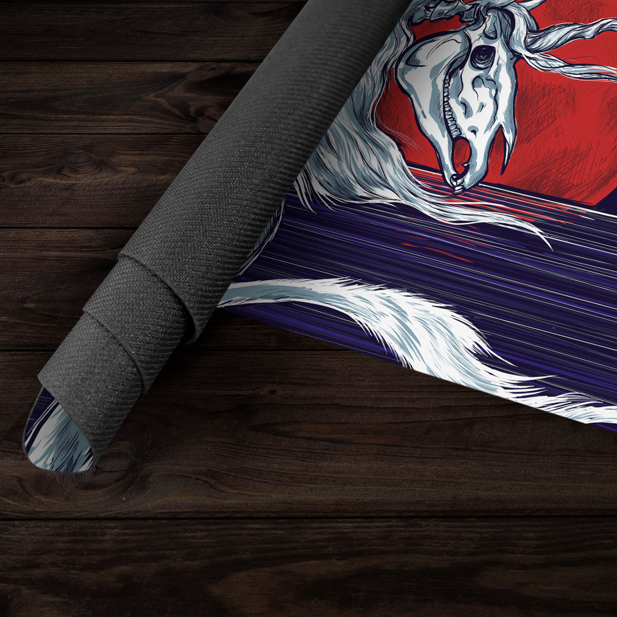 Zombie Unicorn Playmat - Premium Playmat from Inked Gaming - Just $34.99! Shop now at Game Crave Tournament Store