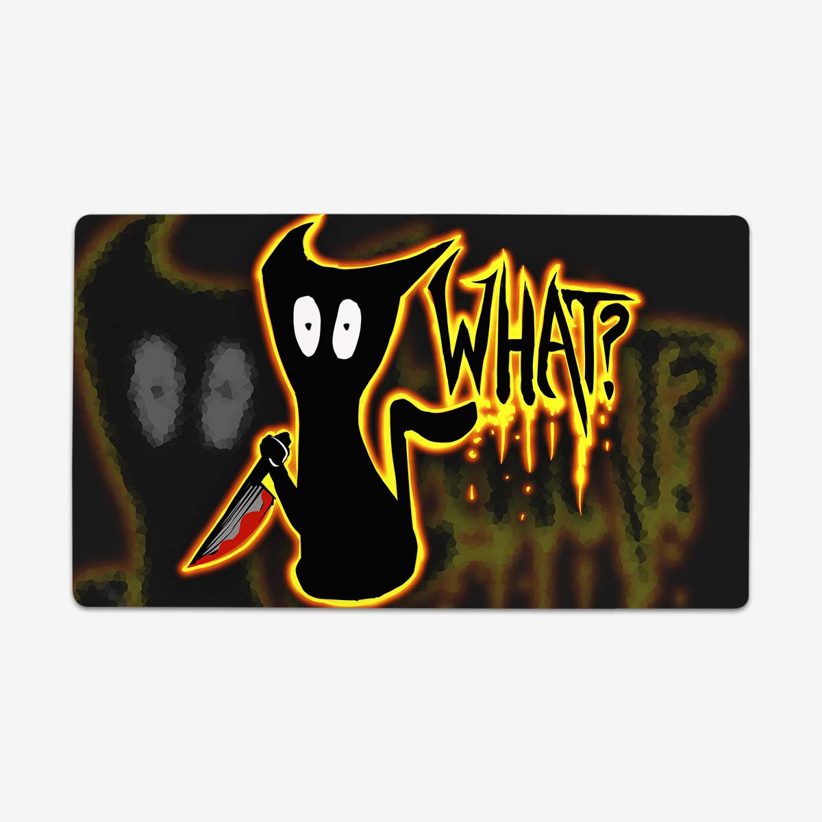 Stabby Cat Playmat - Premium Playmat from Inked Gaming - Just $34.99! Shop now at Game Crave Tournament Store