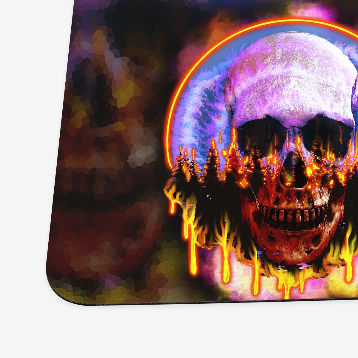 World On Fire Playmat - Premium Playmat from Inked Gaming - Just $34.99! Shop now at Game Crave Tournament Store