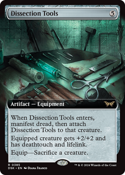 Dissection Tools (DSK-385) - Duskmourn: House of Horror: (Extended Art) - Premium MTG Single from Wizards of the Coast - Just $0.26! Shop now at Game Crave Tournament Store