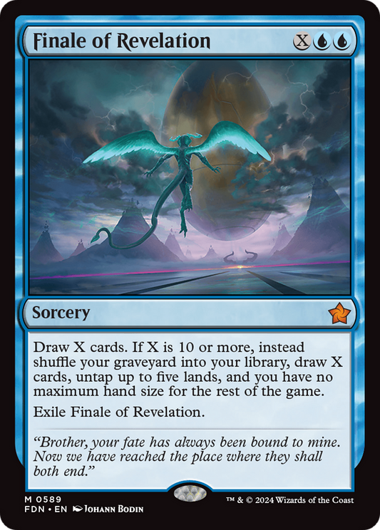 Finale of Revelation (FDN-589) - Foundations - Premium MTG Single from Wizards of the Coast - Just $0.25! Shop now at Game Crave Tournament Store