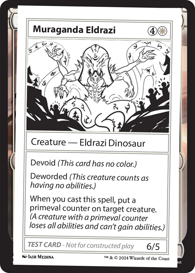 Muraganda Eldrazi (MB2-283) - Mystery Booster 2: (devoid) - Premium MTG Single from Wizards of the Coast - Just $0.26! Shop now at Game Crave Tournament Store