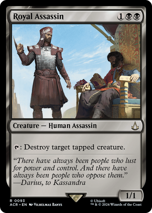 Royal Assassin (ACR-093) - Assassin's Creed - Premium MTG Single from Wizards of the Coast - Just $0.26! Shop now at Game Crave Tournament Store