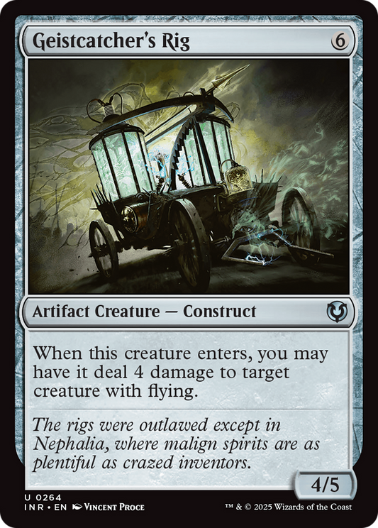 Geistcatcher's Rig (-264) - Innistrad Remastered Foil - Premium MTG Single from Wizards of the Coast - Just $0.26! Shop now at Game Crave Tournament Store