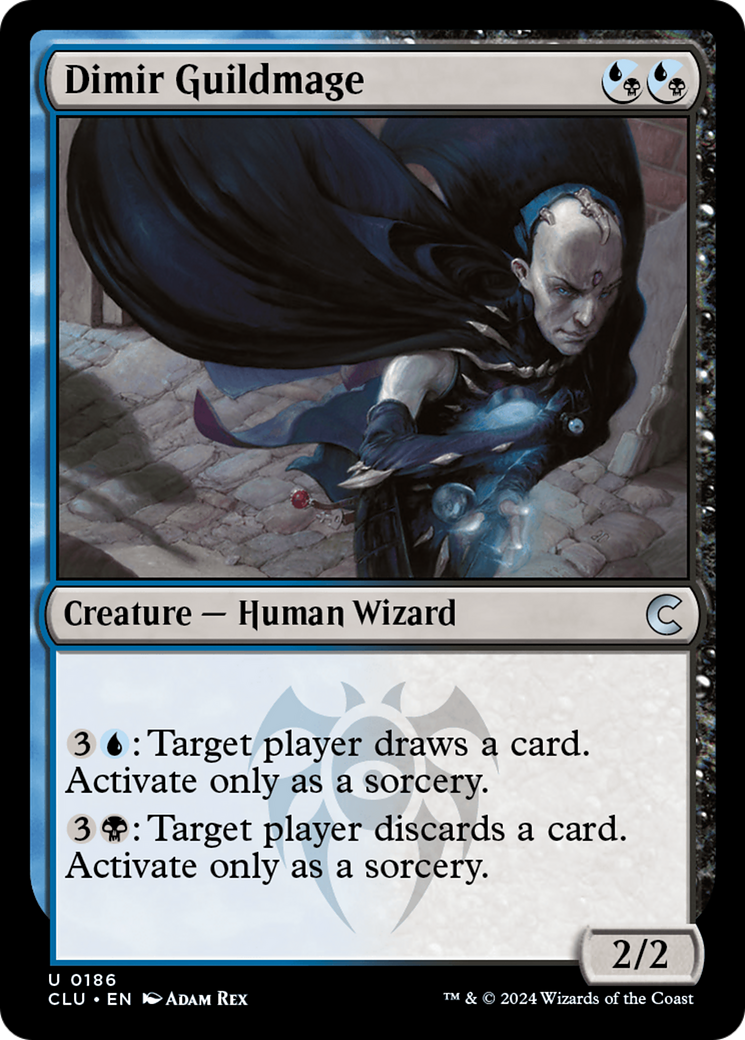 Dimir Guildmage (CLU-186) - Ravnica: Clue Edition - Premium MTG Single from Wizards of the Coast - Just $0.25! Shop now at Game Crave Tournament Store