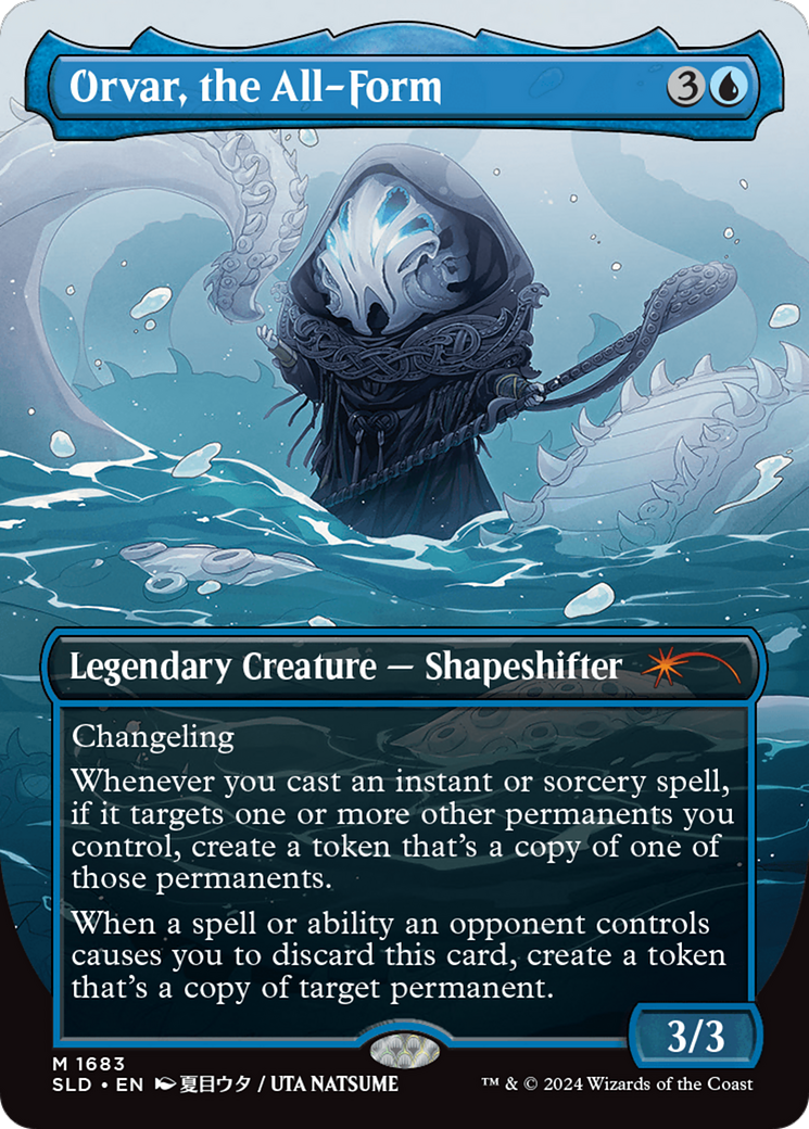 Orvar, the All-Form (SLD-1683) - Secret Lair Drop (Borderless) Foil - Premium MTG Single from Wizards of the Coast - Just $3.78! Shop now at Game Crave Tournament Store