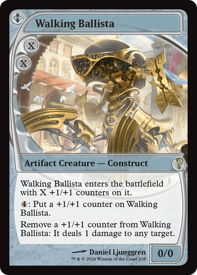 Walking Ballista (MB2-238) - Mystery Booster 2 Foil - Premium MTG Single from Wizards of the Coast - Just $70.99! Shop now at Game Crave Tournament Store