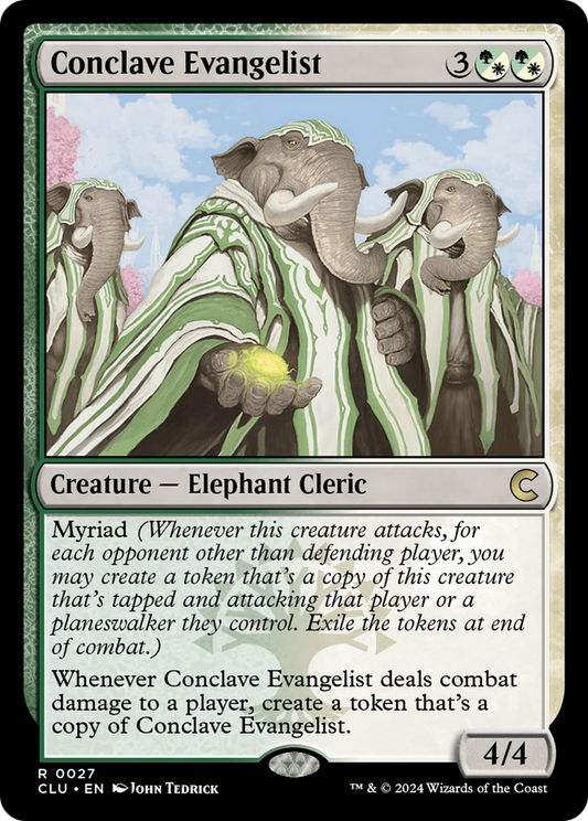 Conclave Evangelist (CLU-027) - Ravnica: Clue Edition - Premium MTG Single from Wizards of the Coast - Just $1.34! Shop now at Game Crave Tournament Store