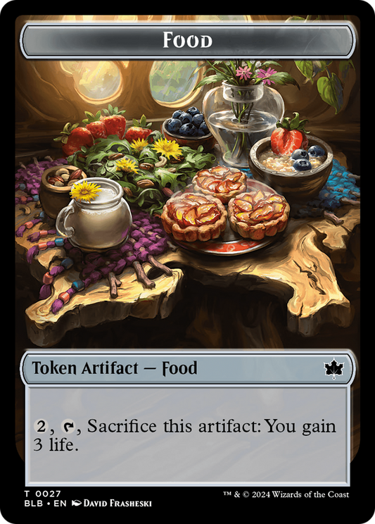 Food (BLB-027) - Bloomburrow Tokens