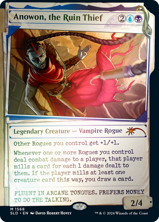 Anowon, the Ruin Thief (SLD-1568★) - Secret Lair Drop: (Showcase) Foil - Premium MTG Single from Wizards of the Coast - Just $2.18! Shop now at Game Crave Tournament Store
