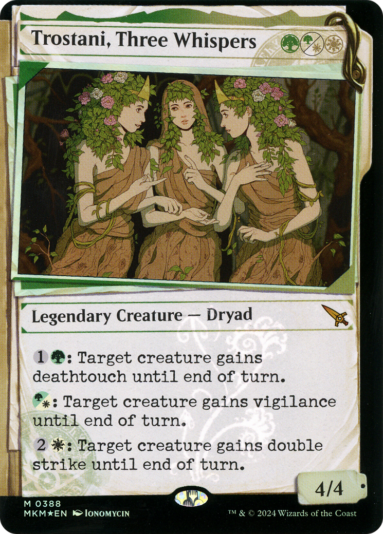 Trostani, Three Whispers (MKM-388) - Murders at Karlov Manor: (Showcase) Foil - Premium MTG Single from Wizards of the Coast - Just $1.55! Shop now at Game Crave Tournament Store