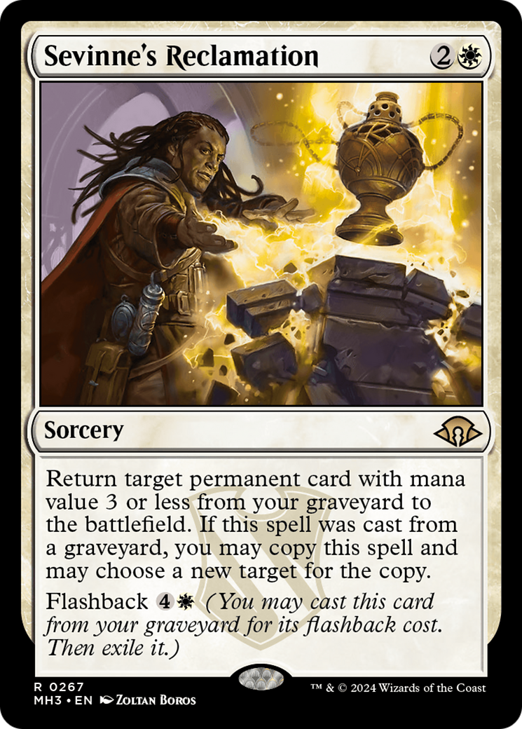 Sevinne's Reclamation (MH3-267) - Modern Horizons 3 Foil - Premium MTG Single from Wizards of the Coast - Just $0.48! Shop now at Game Crave Tournament Store
