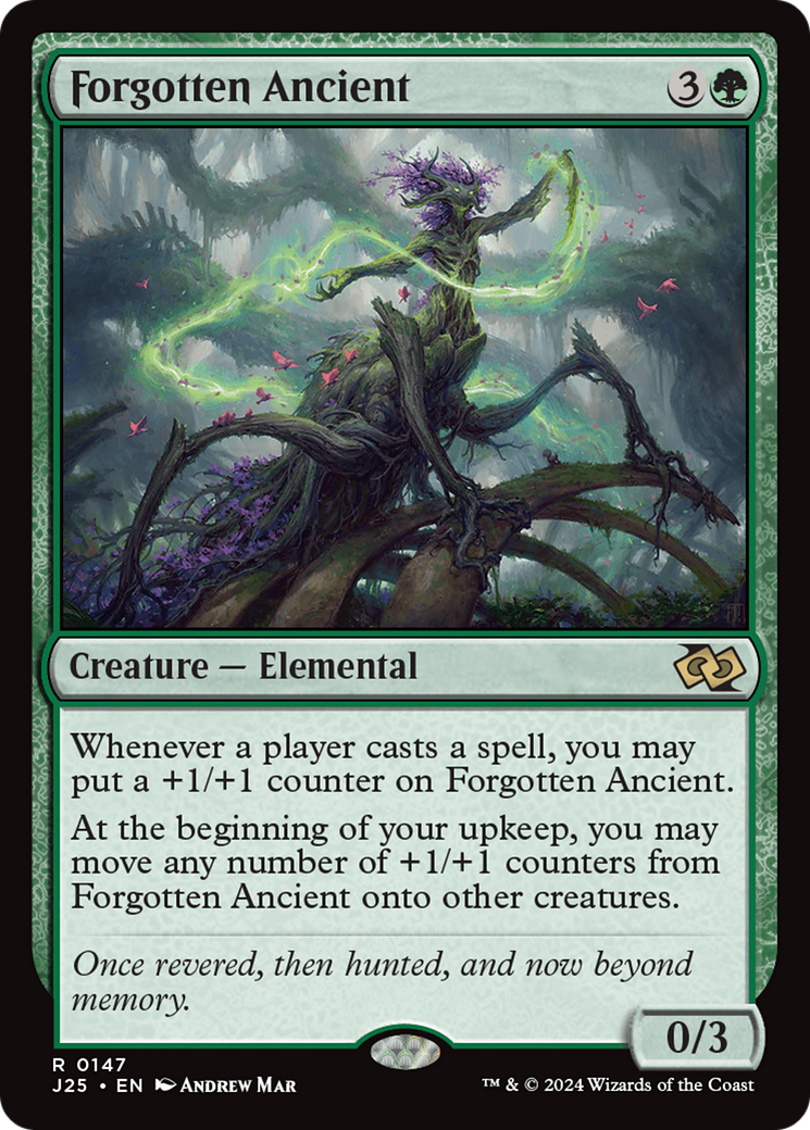 Forgotten Ancient (J25-147) - Foundations Jumpstart - Premium MTG Single from Wizards of the Coast - Just $0.50! Shop now at Game Crave Tournament Store