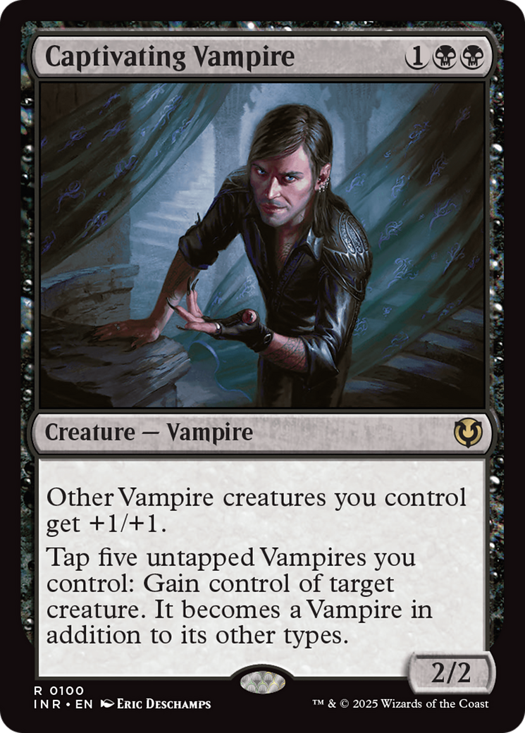 Captivating Vampire (-100) - Innistrad Remastered Foil - Premium MTG Single from Wizards of the Coast - Just $2.14! Shop now at Game Crave Tournament Store