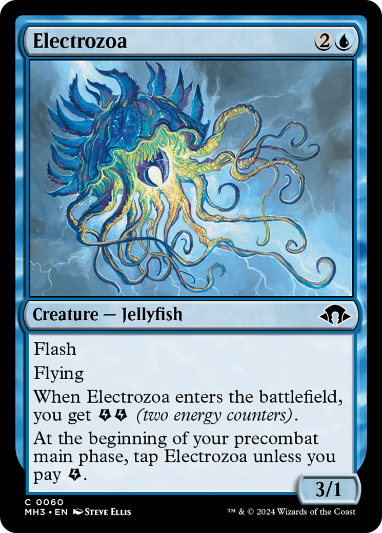 Electrozoa (MH3-060) - Modern Horizons 3 - Premium MTG Single from Wizards of the Coast - Just $0.25! Shop now at Game Crave Tournament Store