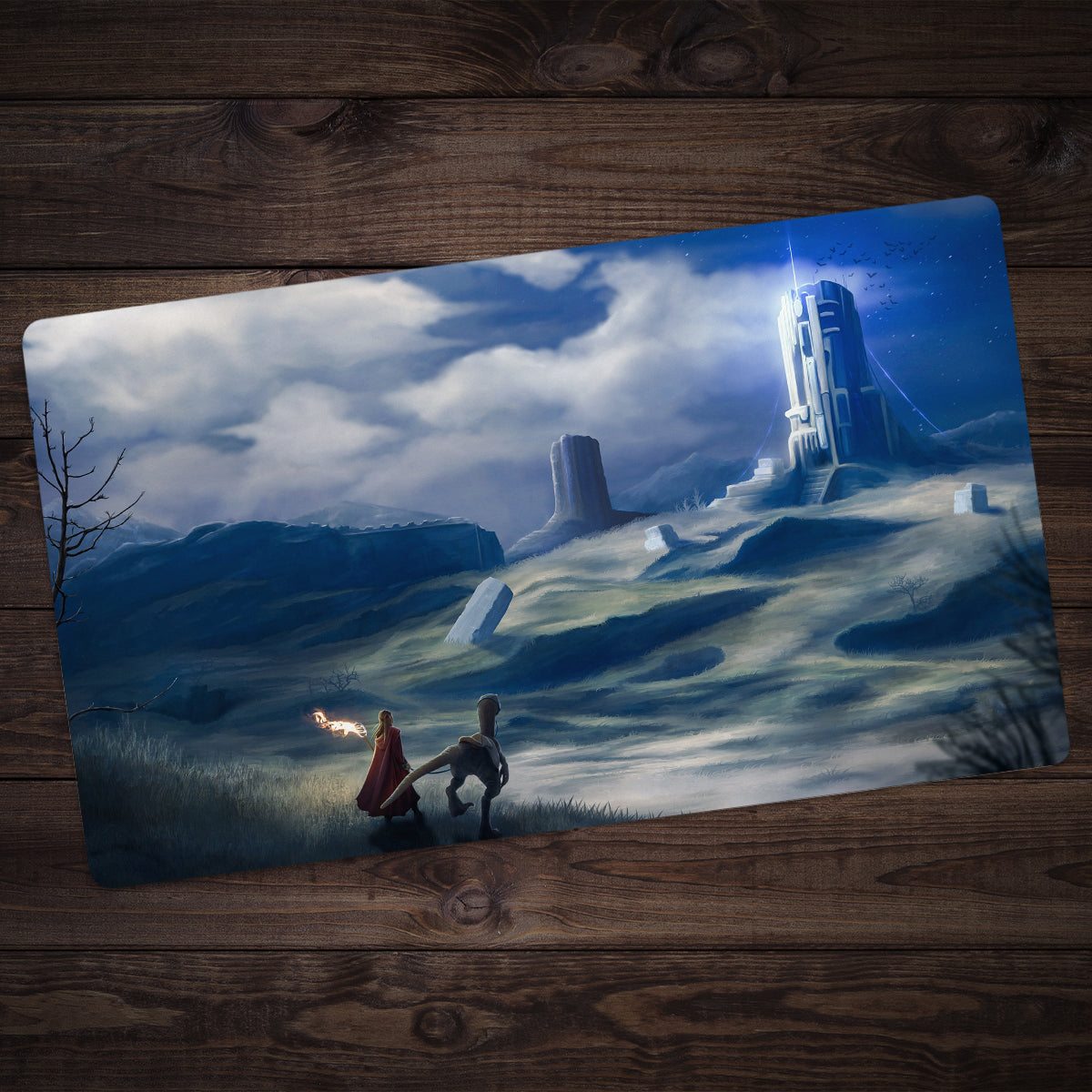 What Remains of the Ancients Playmat - Premium Playmat from Inked Gaming - Just $34.99! Shop now at Game Crave Tournament Store