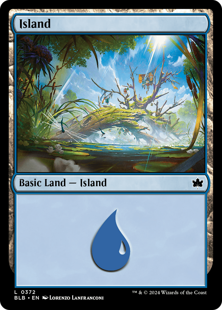 Island (BLB-372) - Bloomburrow - Premium MTG Single from Wizards of the Coast - Just $0.25! Shop now at Game Crave Tournament Store