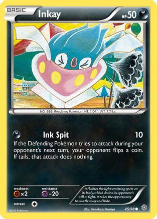 Inkay 45/98 - Ancient Origins Reverse Holofoil