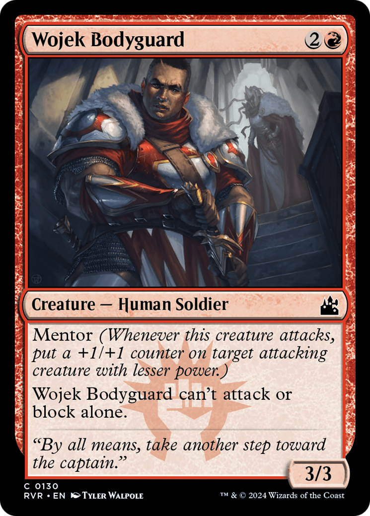 Wojek Bodyguard (RVR-130) - Ravnica Remastered - Premium MTG Single from Wizards of the Coast - Just $0.25! Shop now at Game Crave Tournament Store