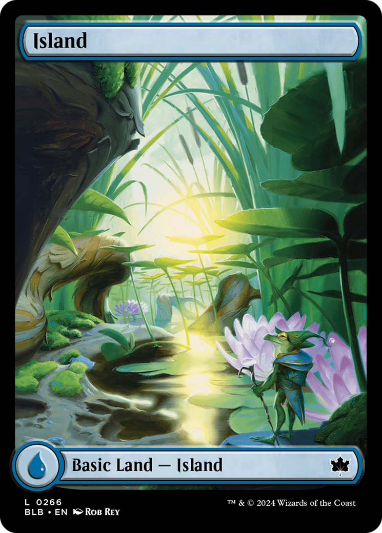 Island (BLB-266) - Bloomburrow - Premium MTG Single from Wizards of the Coast - Just $0.25! Shop now at Game Crave Tournament Store