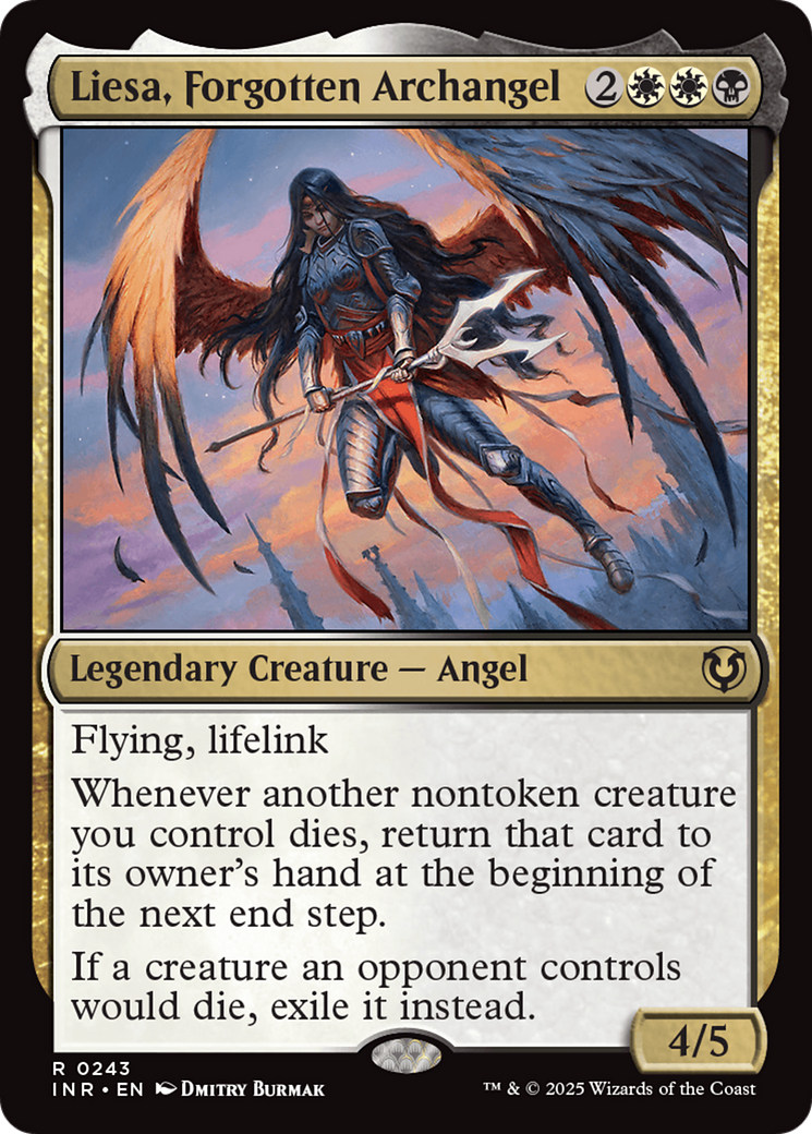 Liesa, Forgotten Archangel (-243) - Innistrad Remastered - Premium MTG Single from Wizards of the Coast - Just $0.96! Shop now at Game Crave Tournament Store