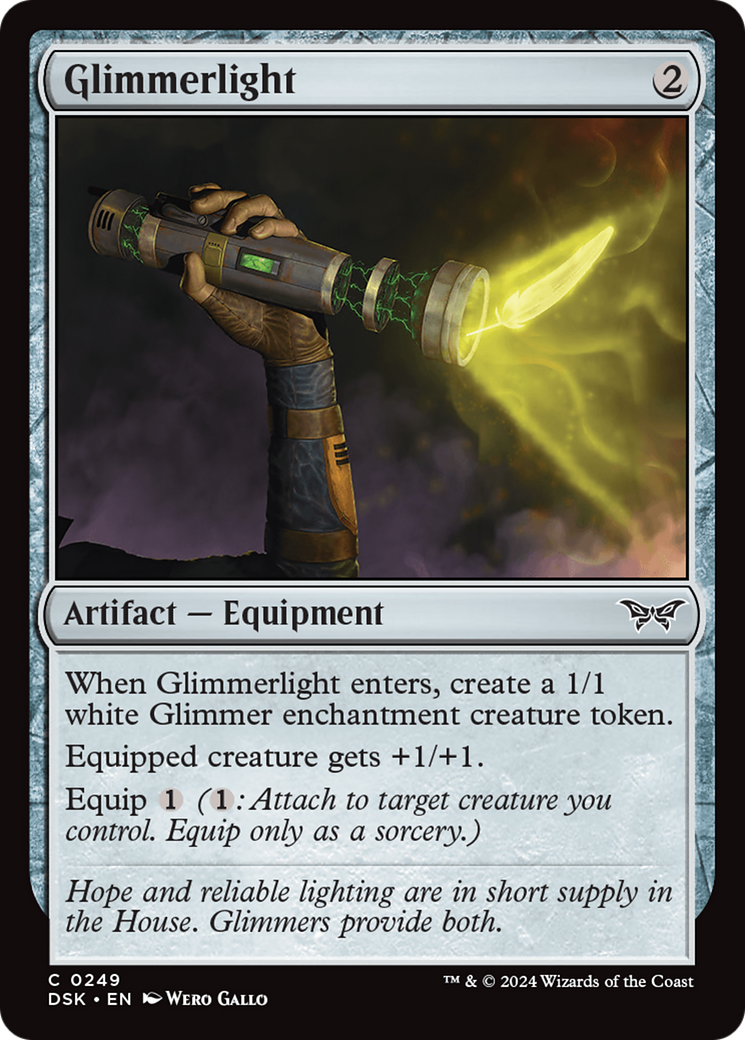 Glimmerlight (DSK-249) - Duskmourn: House of Horror Foil - Premium MTG Single from Wizards of the Coast - Just $0.25! Shop now at Game Crave Tournament Store
