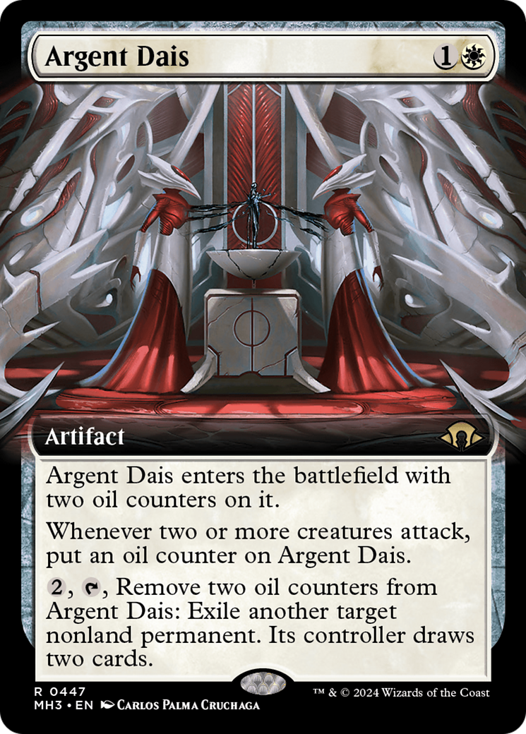 Argent Dais (MH3-447) - Modern Horizons 3: (Extended Art) Foil - Premium MTG Single from Wizards of the Coast - Just $0.25! Shop now at Game Crave Tournament Store
