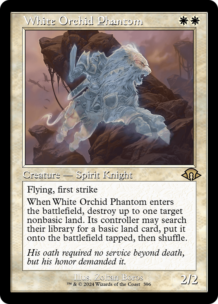 White Orchid Phantom (MH3-396) - Modern Horizons 3 - Premium MTG Single from Wizards of the Coast - Just $1.53! Shop now at Game Crave Tournament Store