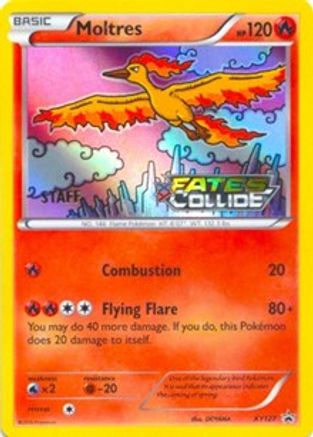 Moltres (Staff Prerelease) XY127 - XY Promos Holofoil